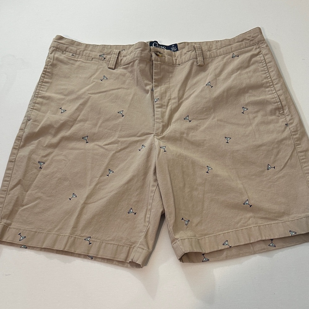 CHAPS MENS DIRTY MARTINI GLASS SHORTS